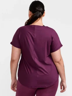 Craft Sportswear T-Shirts & Tröjor|Träning^Core Essence SS Plus Tee W Burgundy