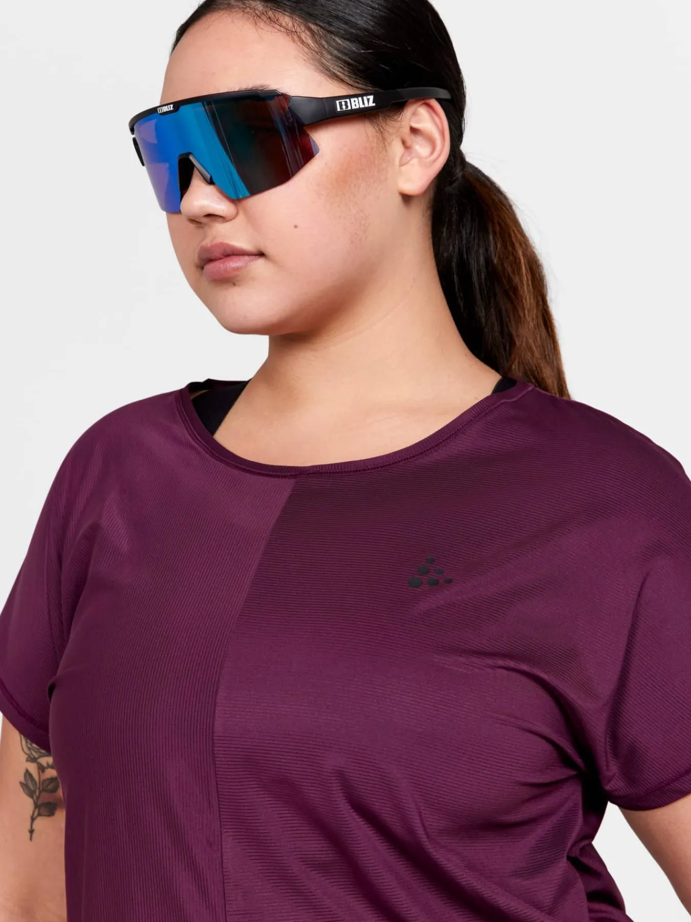 Craft Sportswear T-Shirts & Tröjor|Träning^Core Essence SS Plus Tee W Burgundy