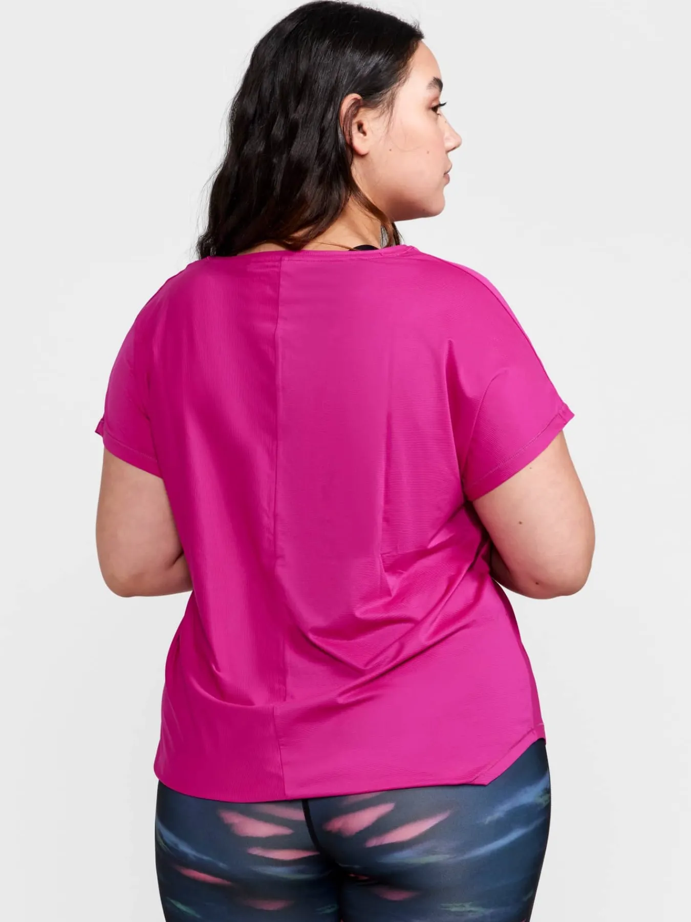 Craft Sportswear T-Shirts & Tröjor|Träning^Core Essence SS Plus Tee W Roxo