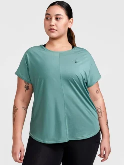 Craft Sportswear T-Shirts & Tröjor|Träning^Core Essence SS Plus Tee W Thyme