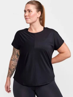 Craft Sportswear T-Shirts & Tröjor|Träning^Core Essence SS Plus Tee W Black