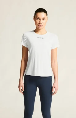 Craft Sportswear T-Shirts & Tröjor|Träning^CORE Essence Ss Tee 2 W White
