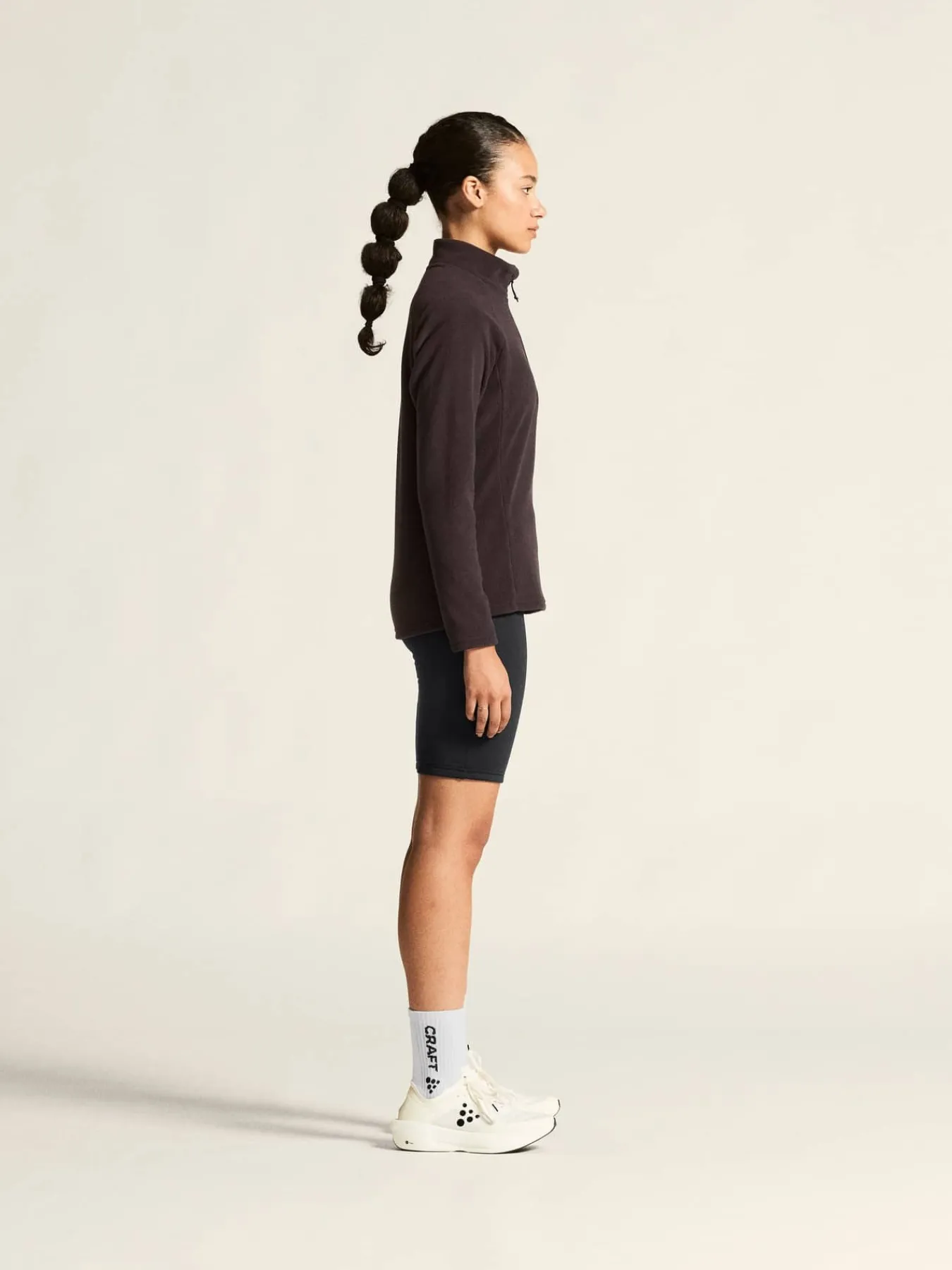 Craft Sportswear Mellanlager & Fleece|Mellanlager^CORE Explore Fleece Midlayer W Dk Plum