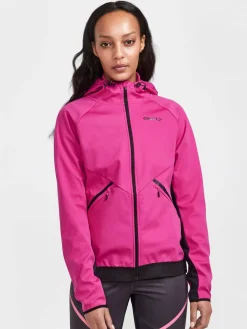 Craft Sportswear Jackor & Västar|Längdskidor^Core Glide Hood Jacket W Roxo
