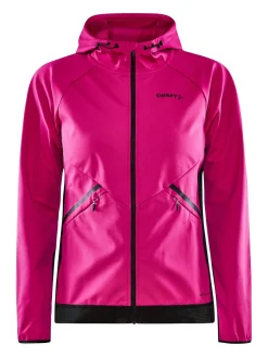 Craft Sportswear Jackor & Västar|Längdskidor^Core Glide Hood Jacket W Roxo
