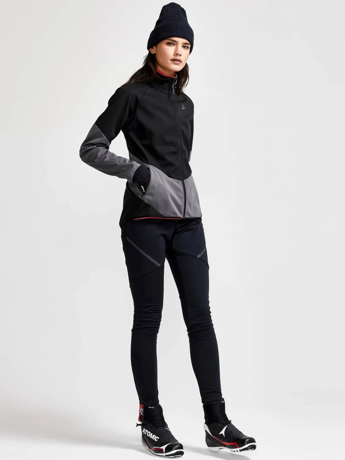 Craft Sportswear Jackor & Västar|Längdskidor^Core Glide jacket W Black-Granite