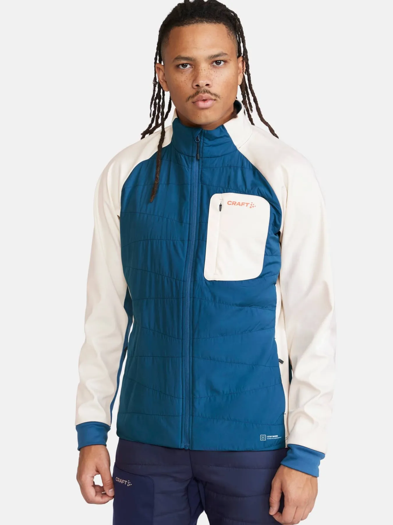 Craft Sportswear Jackor & Västar|Längdskidor^Core Nordic Training Insulate Jacket M Whale-Tofu