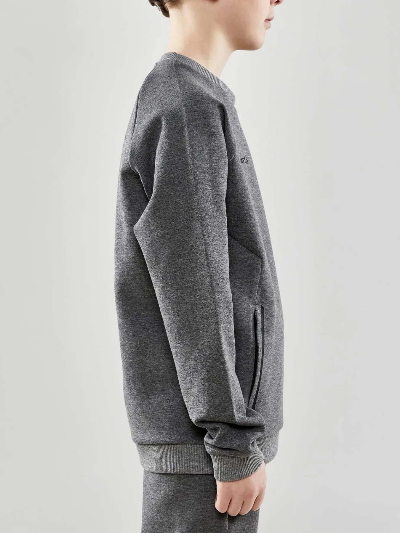 Craft Sportswear Sweatshirts & Hoodies^CORE Soul Crew Sweatshirt Jr Dk Grey Melange