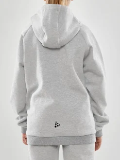 Craft Sportswear Sweatshirts & Hoodies^CORE Soul Full Zip Hood Jr Grey Melange