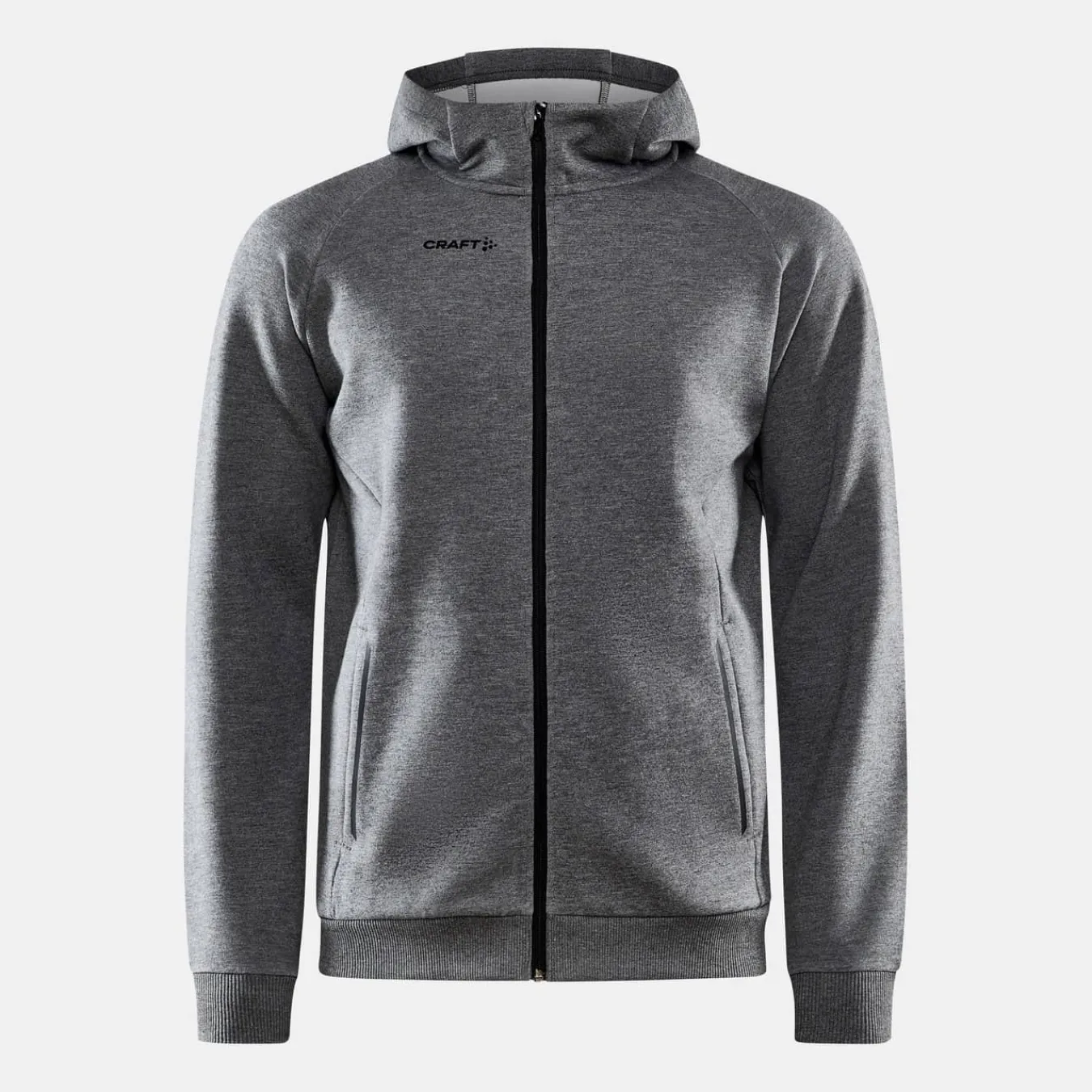 Craft Sportswear Hoodies & Sweatshirts^CORE Soul Full Zip Hood M Dk Grey Melange