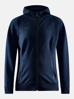 Craft Sportswear Hoodies & Sweatshirts^CORE Soul Full Zip Hood W Dark Navy