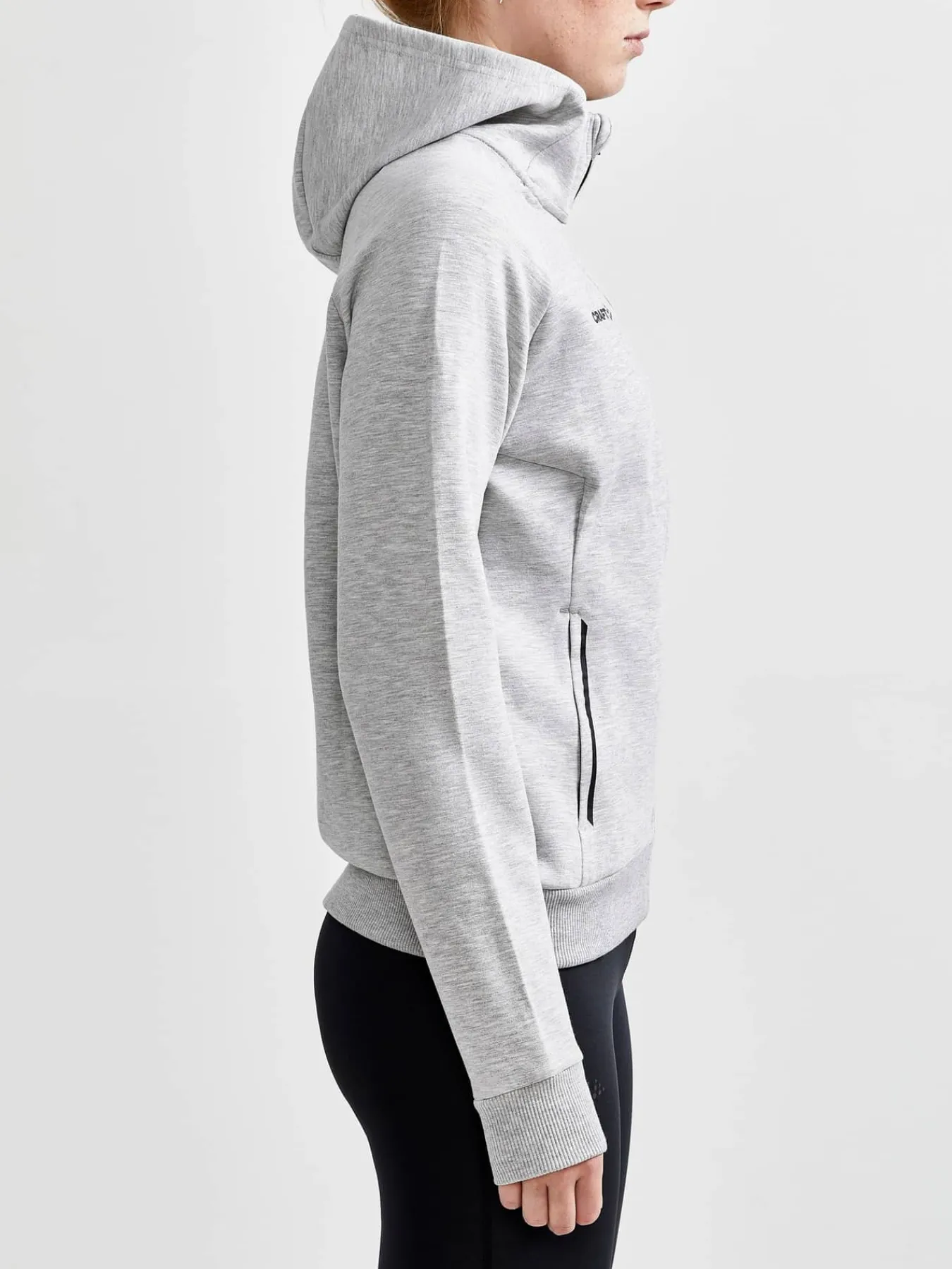 Craft Sportswear Hoodies & Sweatshirts^CORE Soul Full Zip Hood W Grey Melange