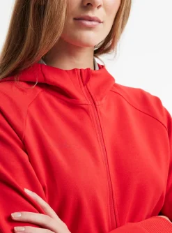 Craft Sportswear Hoodies & Sweatshirts^CORE Soul Full Zip Hood W Bright Red