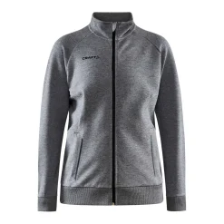 Craft Sportswear Hoodies & Sweatshirts|Teamwear^CORE Soul Full Zip Jacket W Dk Grey Melange