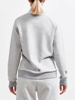 Craft Sportswear Hoodies & Sweatshirts|Teamwear^CORE Soul Full Zip Jacket W Grey Melange