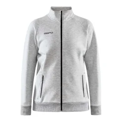 Craft Sportswear Hoodies & Sweatshirts|Teamwear^CORE Soul Full Zip Jacket W Grey Melange