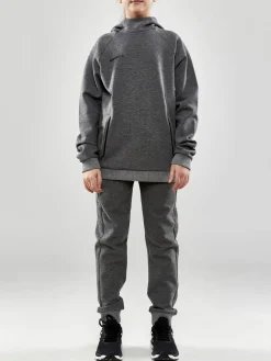 Craft Sportswear Sweatshirts & Hoodies^CORE Soul Hood Sweatshirt Jr Dk Grey Melange