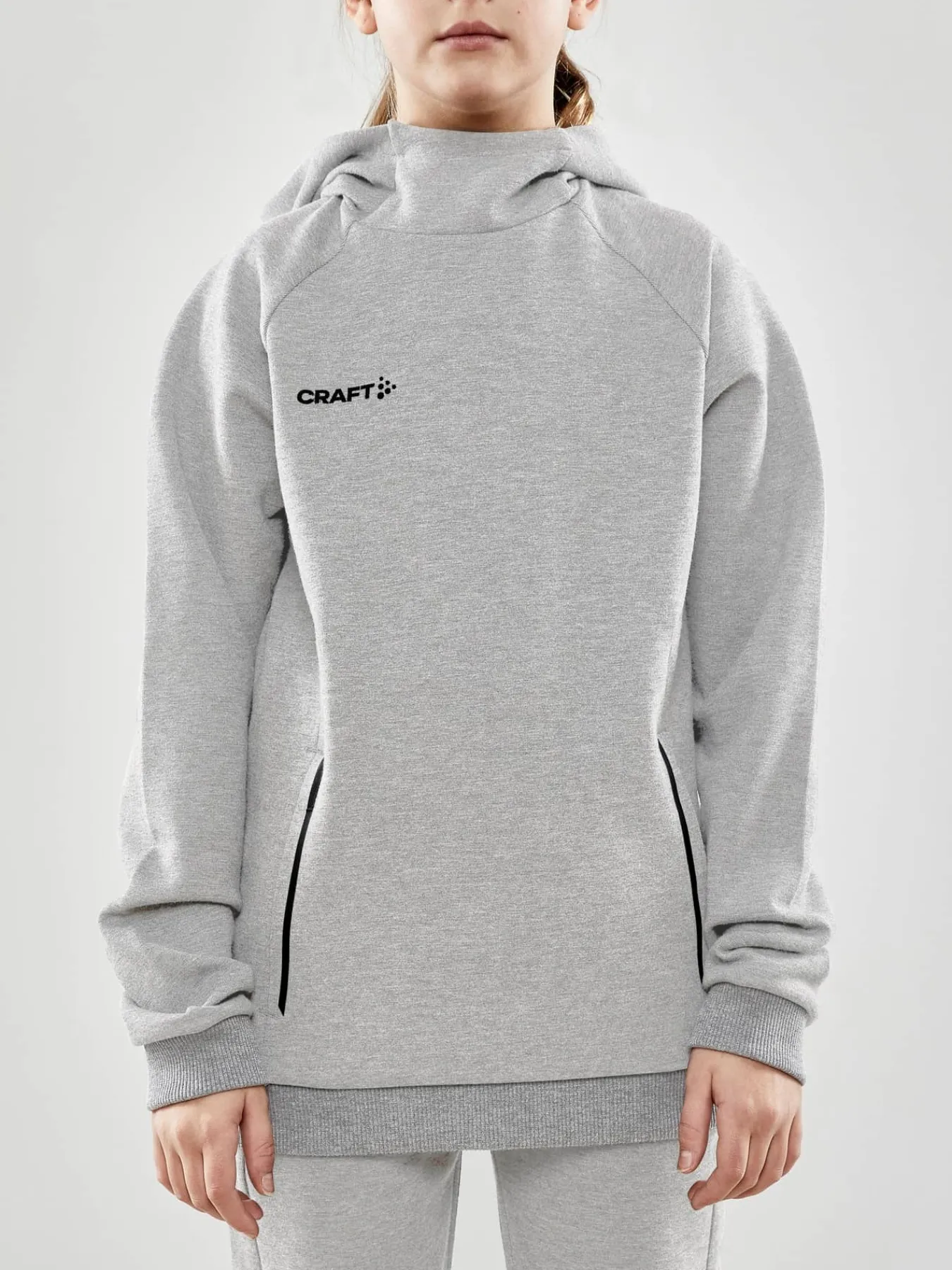 Craft Sportswear Sweatshirts & Hoodies^CORE Soul Hood Sweatshirt Jr Grey Melange