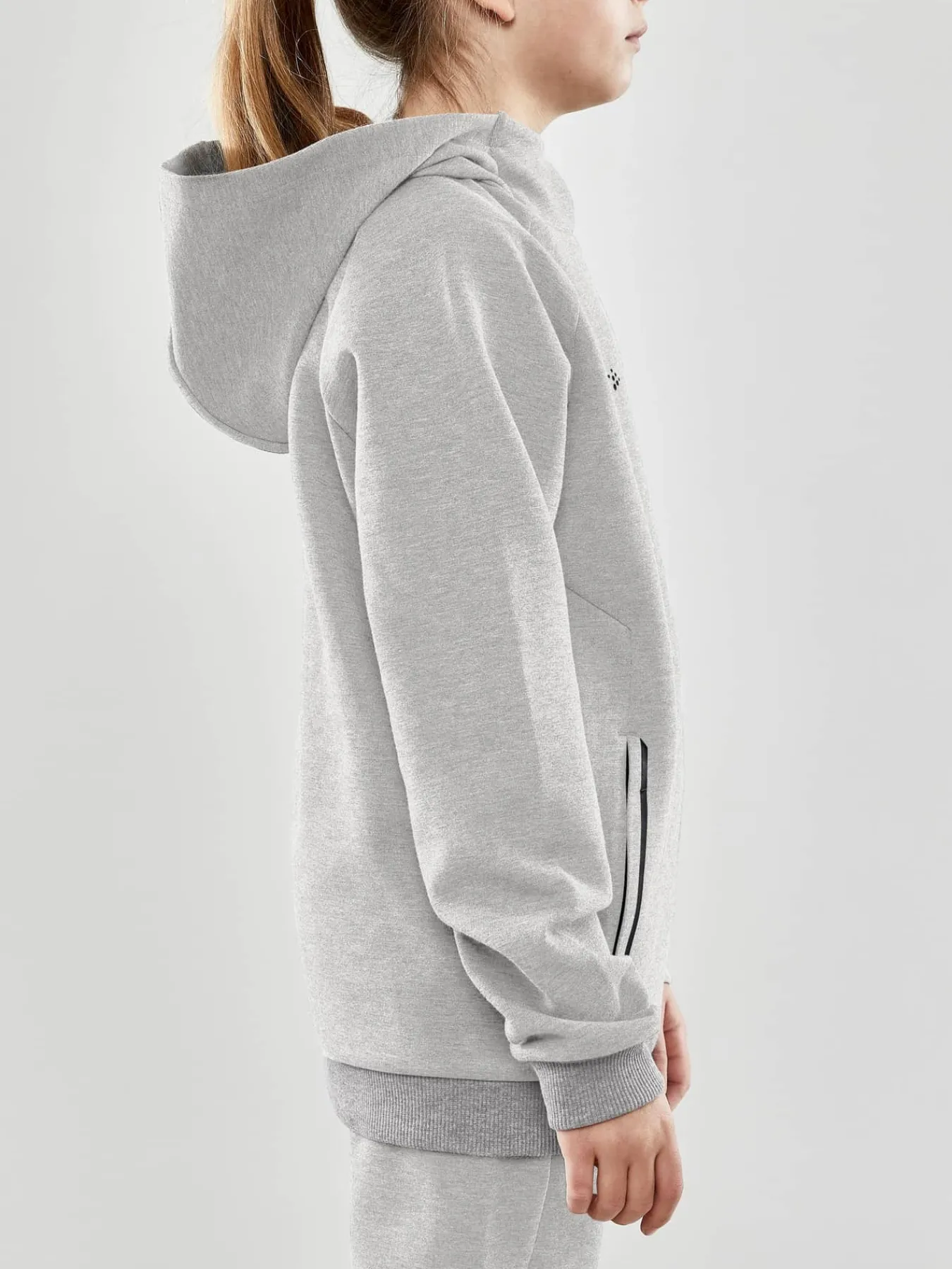 Craft Sportswear Sweatshirts & Hoodies^CORE Soul Hood Sweatshirt Jr Grey Melange