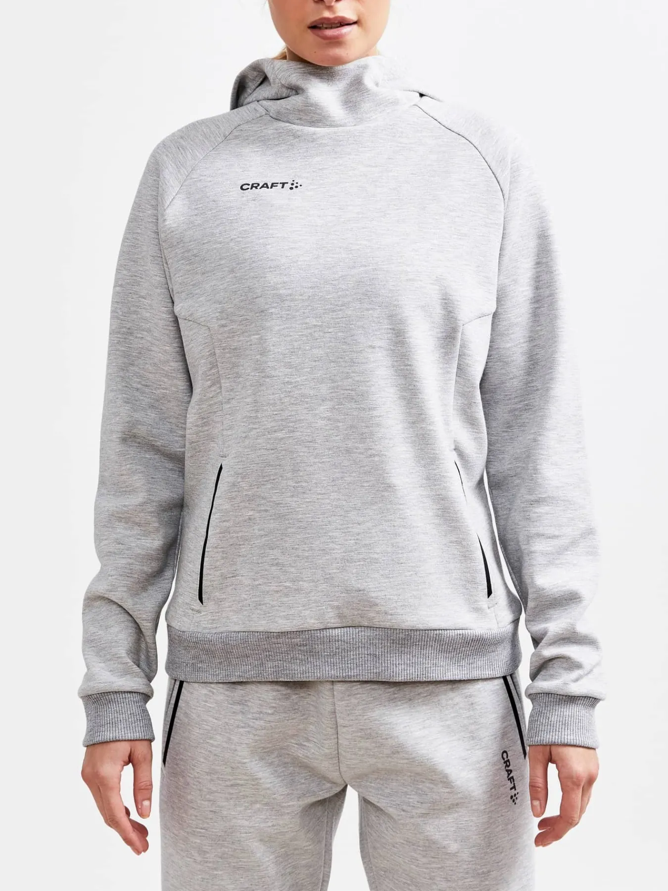 Craft Sportswear Hoodies & Sweatshirts^CORE Soul Hood Sweatshirt W Grey Melange