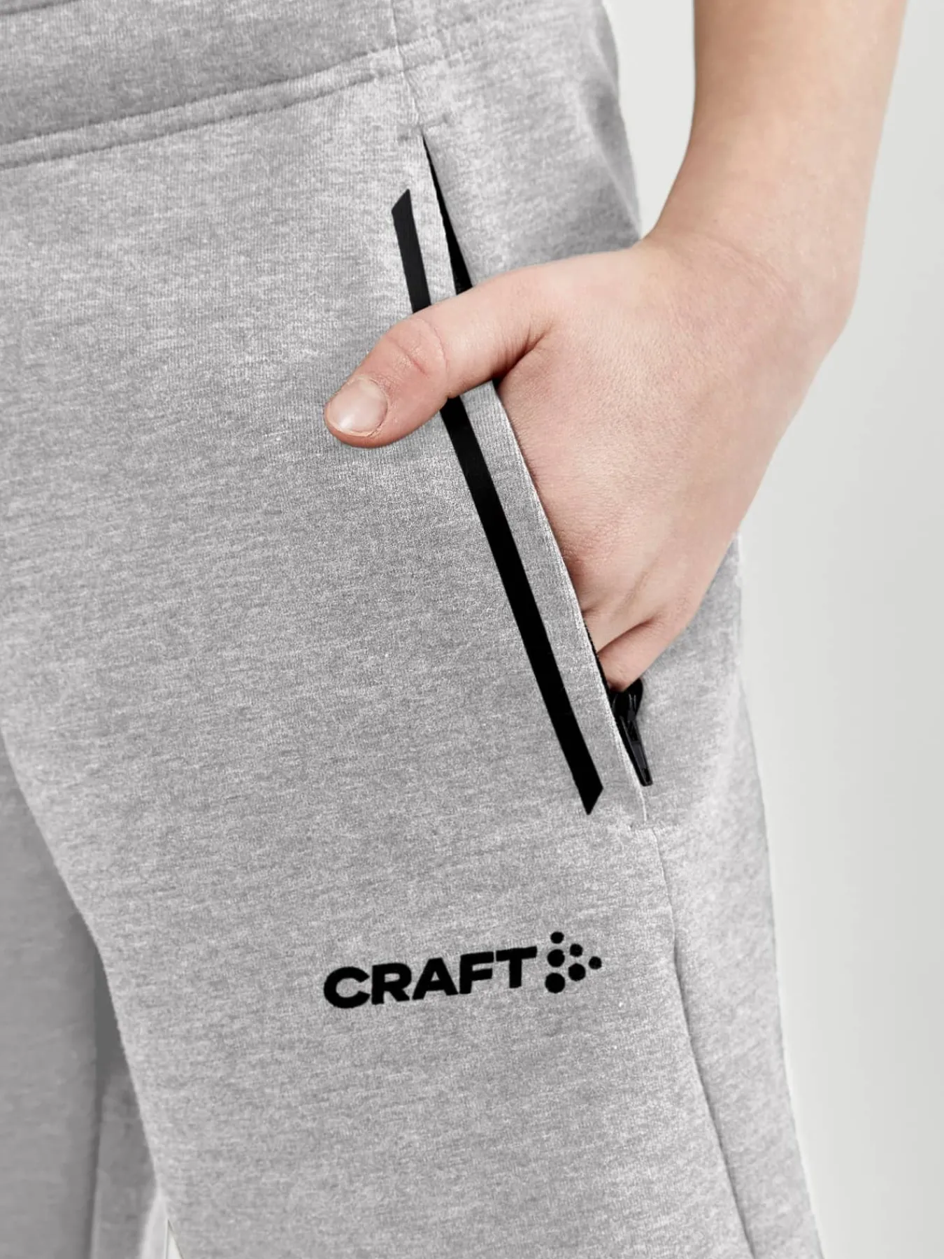 Craft Sportswear Shorts^CORE Soul Sweatshorts Jr Grey Melange