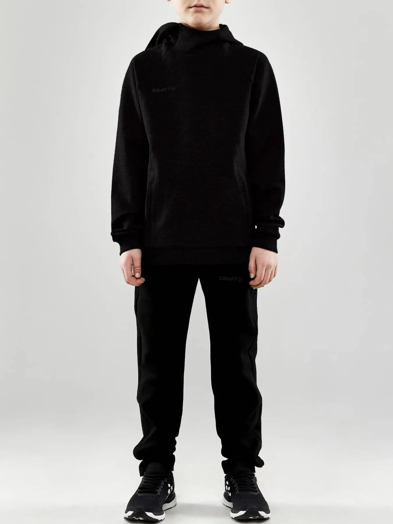 Craft Sportswear Byxor^CORE Soul Zip Sweatpants Jr Black