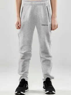 Craft Sportswear Byxor^CORE Soul Zip Sweatpants Jr Grey Melange