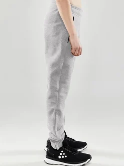 Craft Sportswear Byxor^CORE Soul Zip Sweatpants Jr Grey Melange