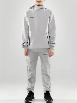 Craft Sportswear Byxor^CORE Soul Zip Sweatpants Jr Grey Melange