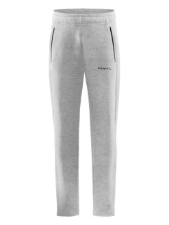 Craft Sportswear Byxor^CORE Soul Zip Sweatpants Jr Grey Melange