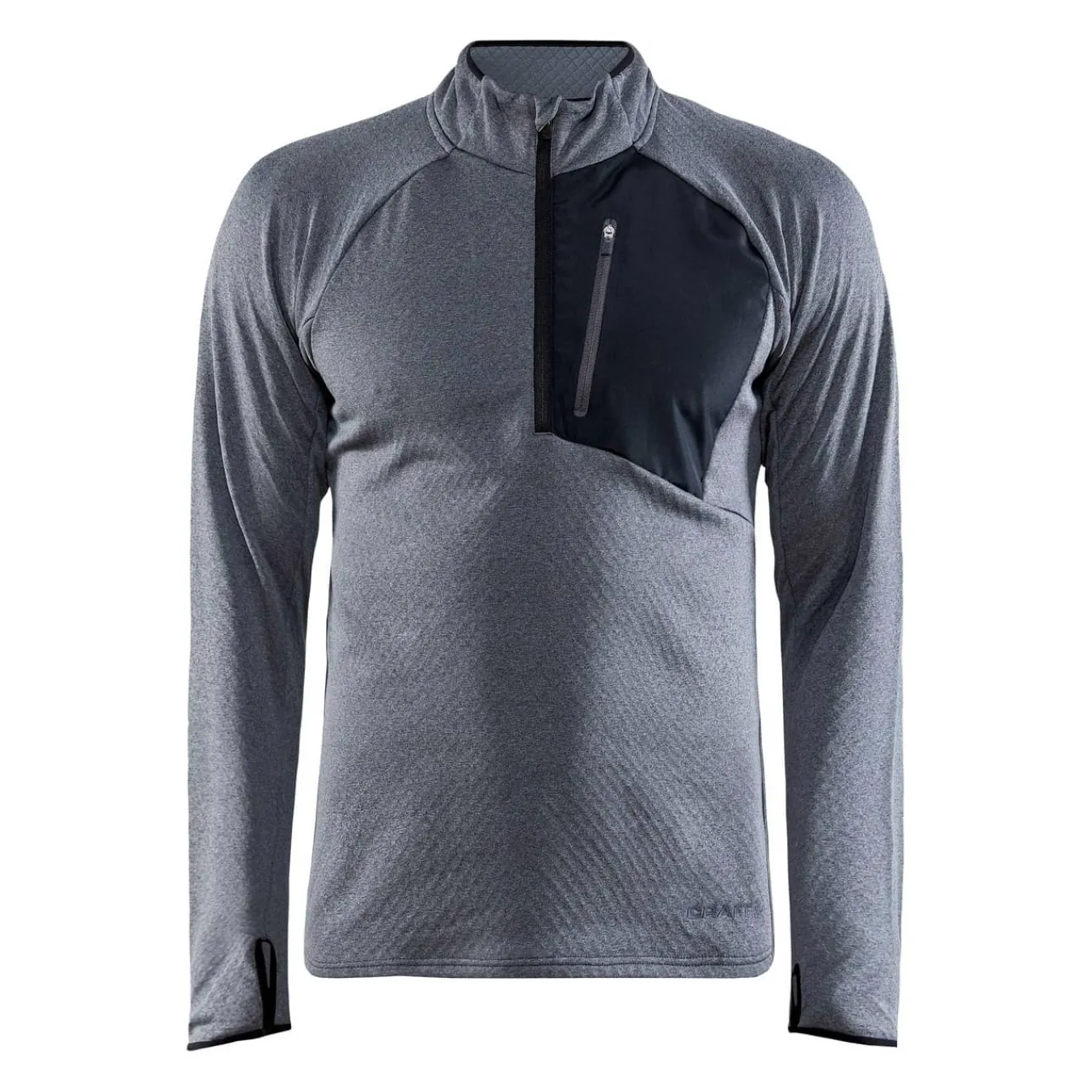 Craft Sportswear Mellanlager & Fleece|Mellanlager^CORE Trim Thermal Midlayer M Dk Grey-Melange