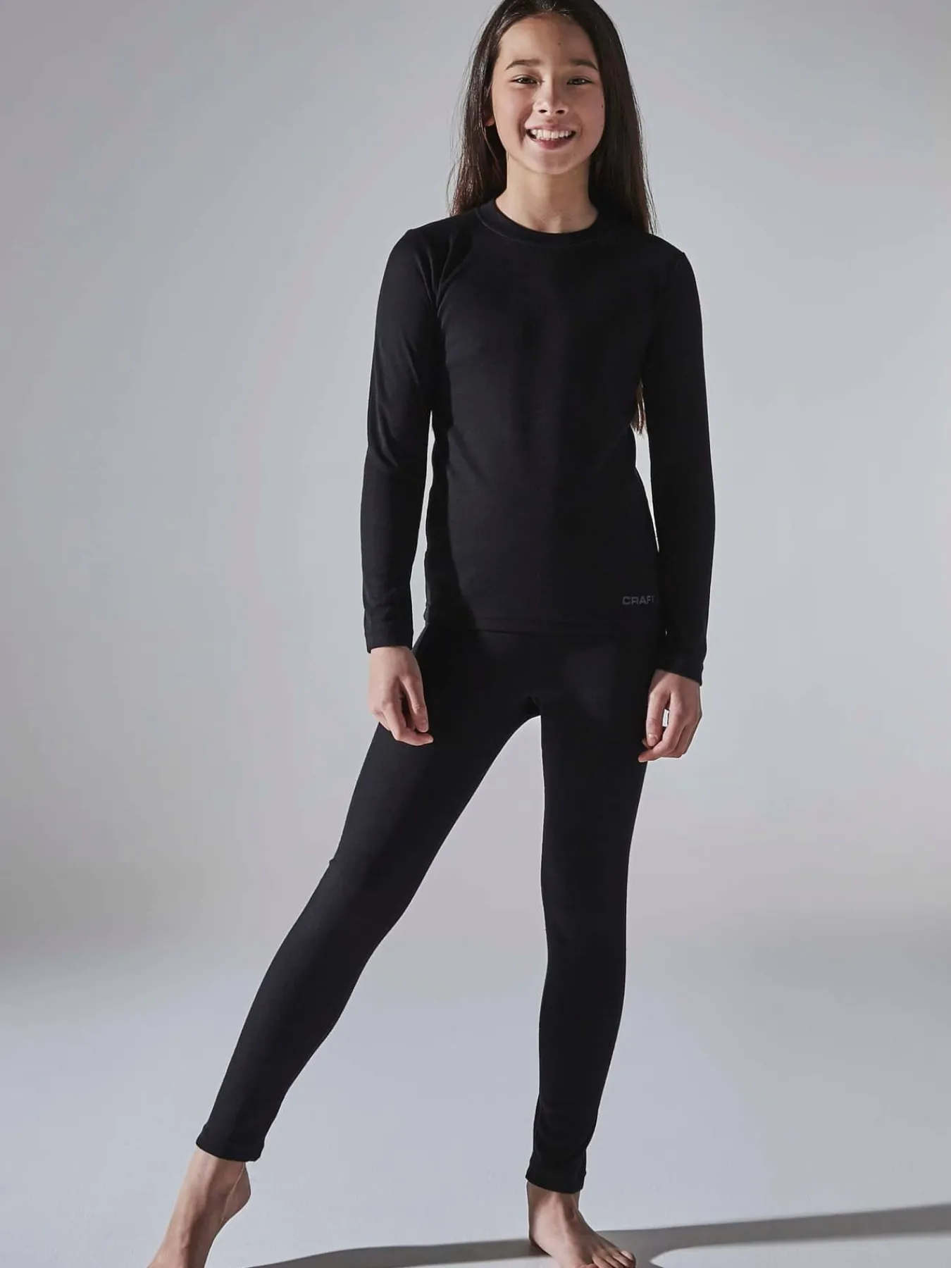 Craft Sportswear Aktiva Underställ|Underställsset^CORE Warm Baselayer Set J Black
