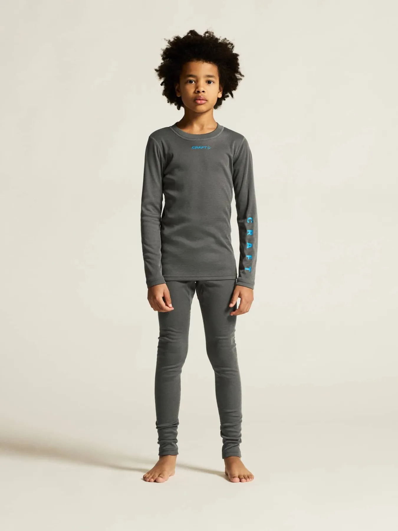 Craft Sportswear Aktiva Underställ|Underställsset^CORE Warm Baselayer Set J Granite/Ray