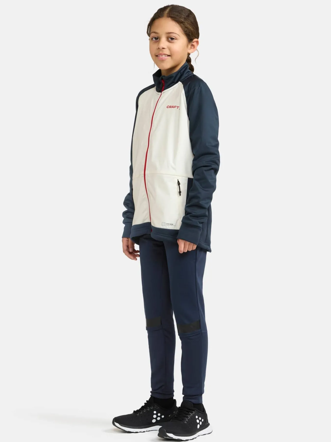 Craft Sportswear Jackor^Core Warm XC Jacket Jr Blaze/Tofu