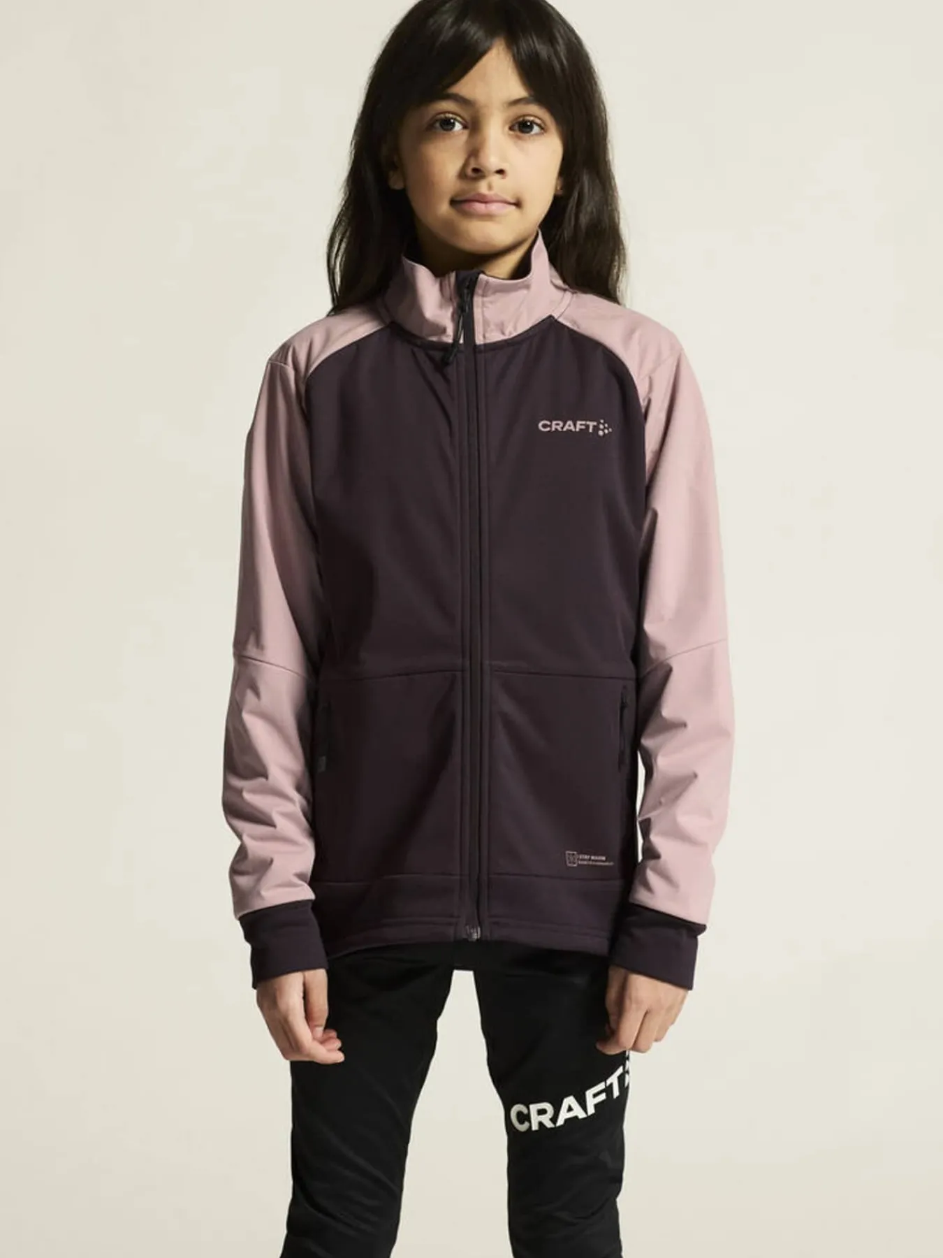 Craft Sportswear Jackor^Core Warm XC Jacket Jr Dk Plum/Waft