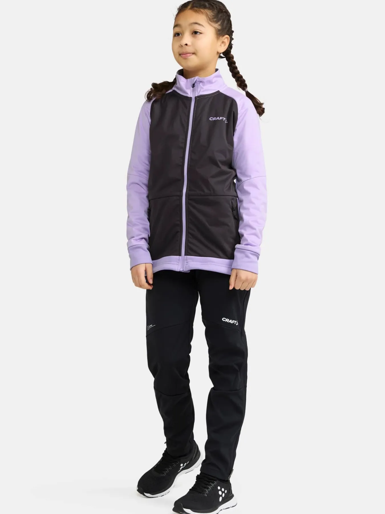 Craft Sportswear Jackor^Core Warm XC Jacket Jr Slate-Lavender