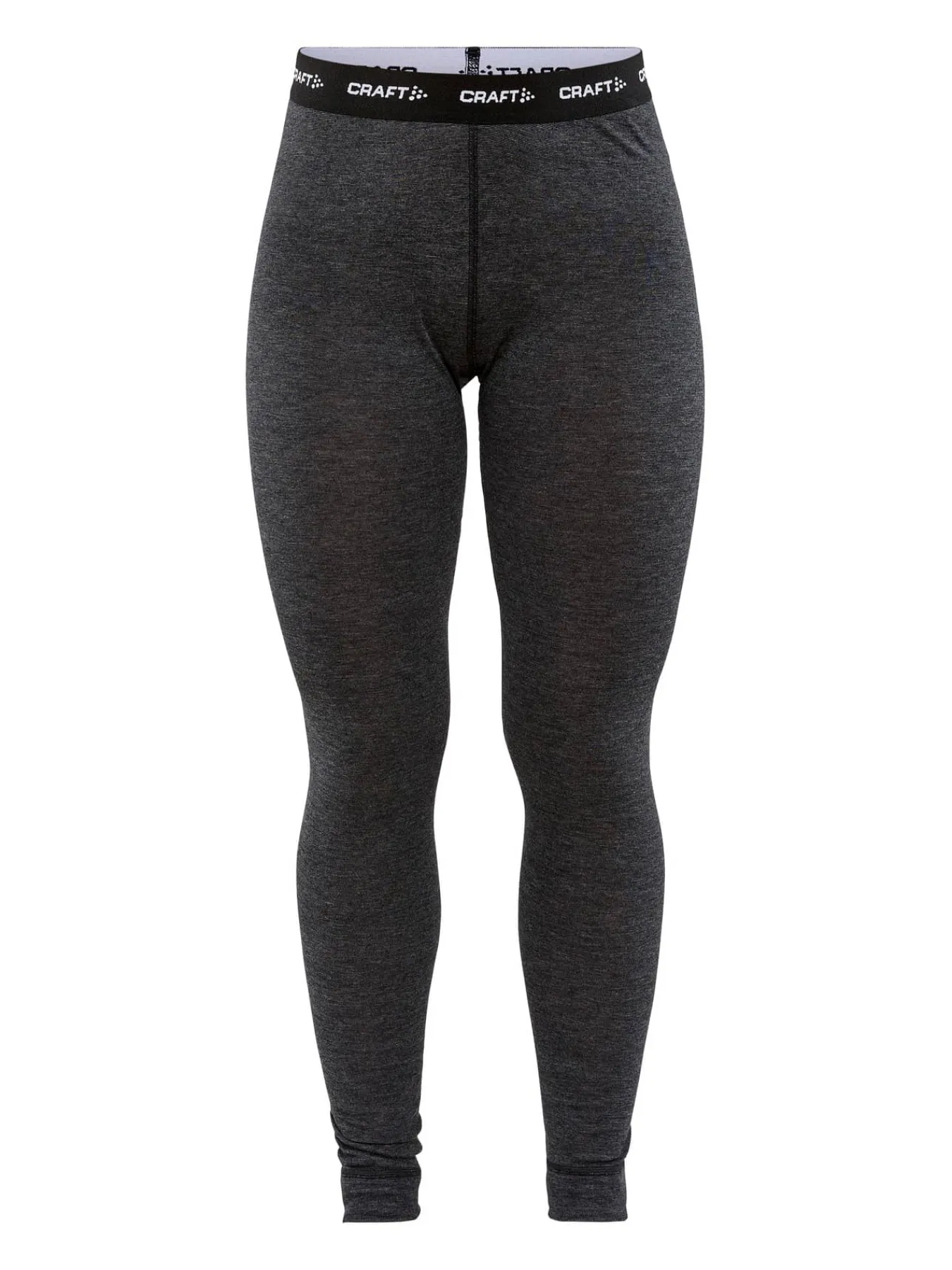 Craft Sportswear Underställ|Aktiva Underställ^CORE Wool Merino Pant W Black Melange