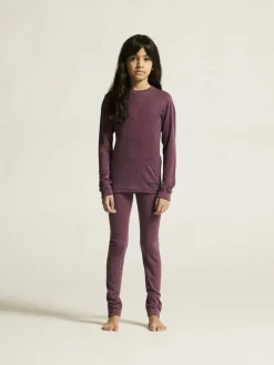 Craft Sportswear Underställsset|Ull^CORE Wool Merino Set Jr Rouge Melange