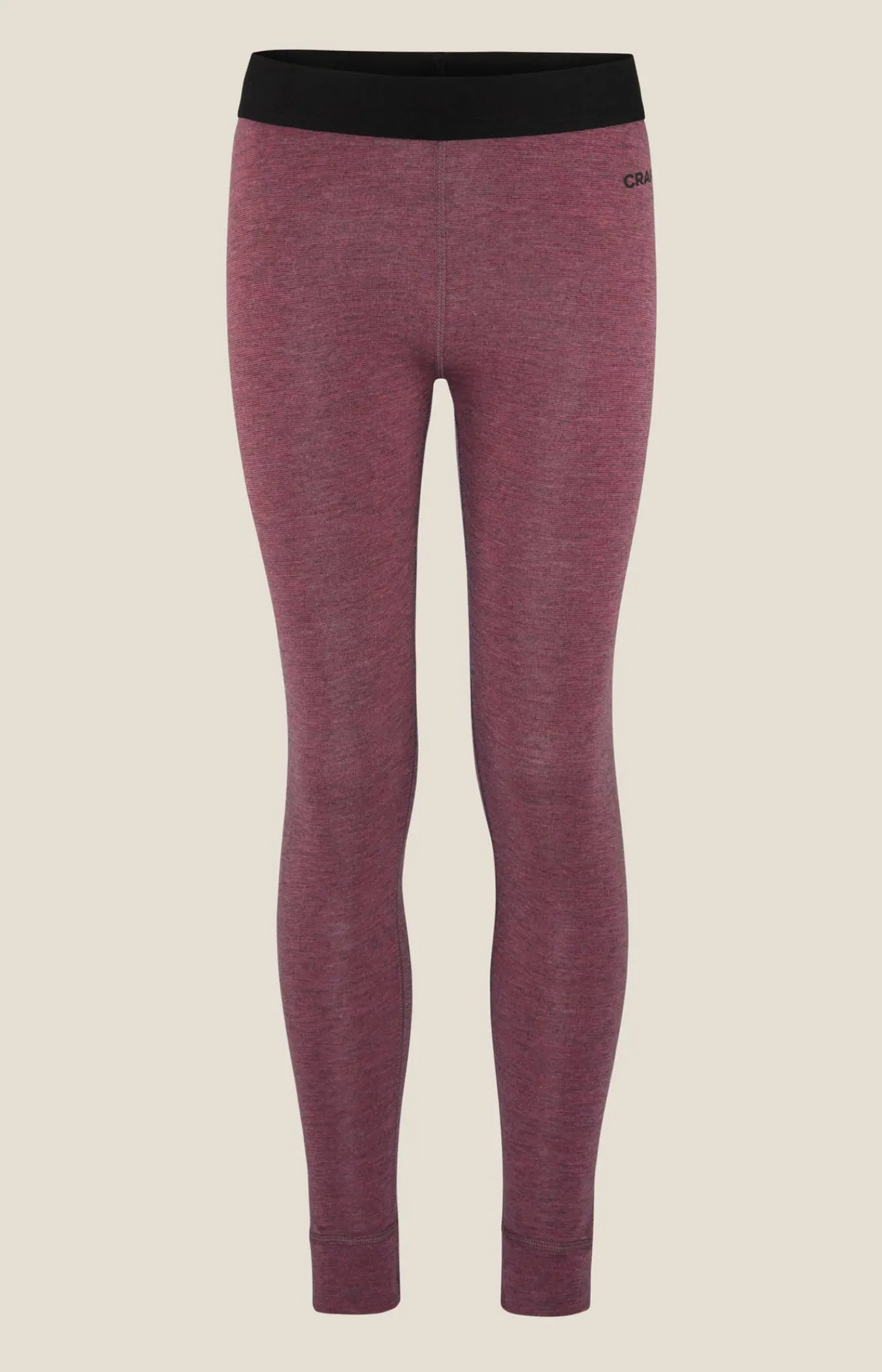 Craft Sportswear Underställsset|Ull^CORE Wool Merino Set Jr Rouge Melange