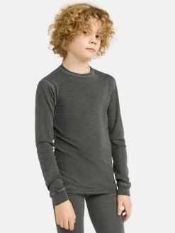 Craft Sportswear Underställsset|Ull^CORE Wool Merino Set Jr Juniper-Melange