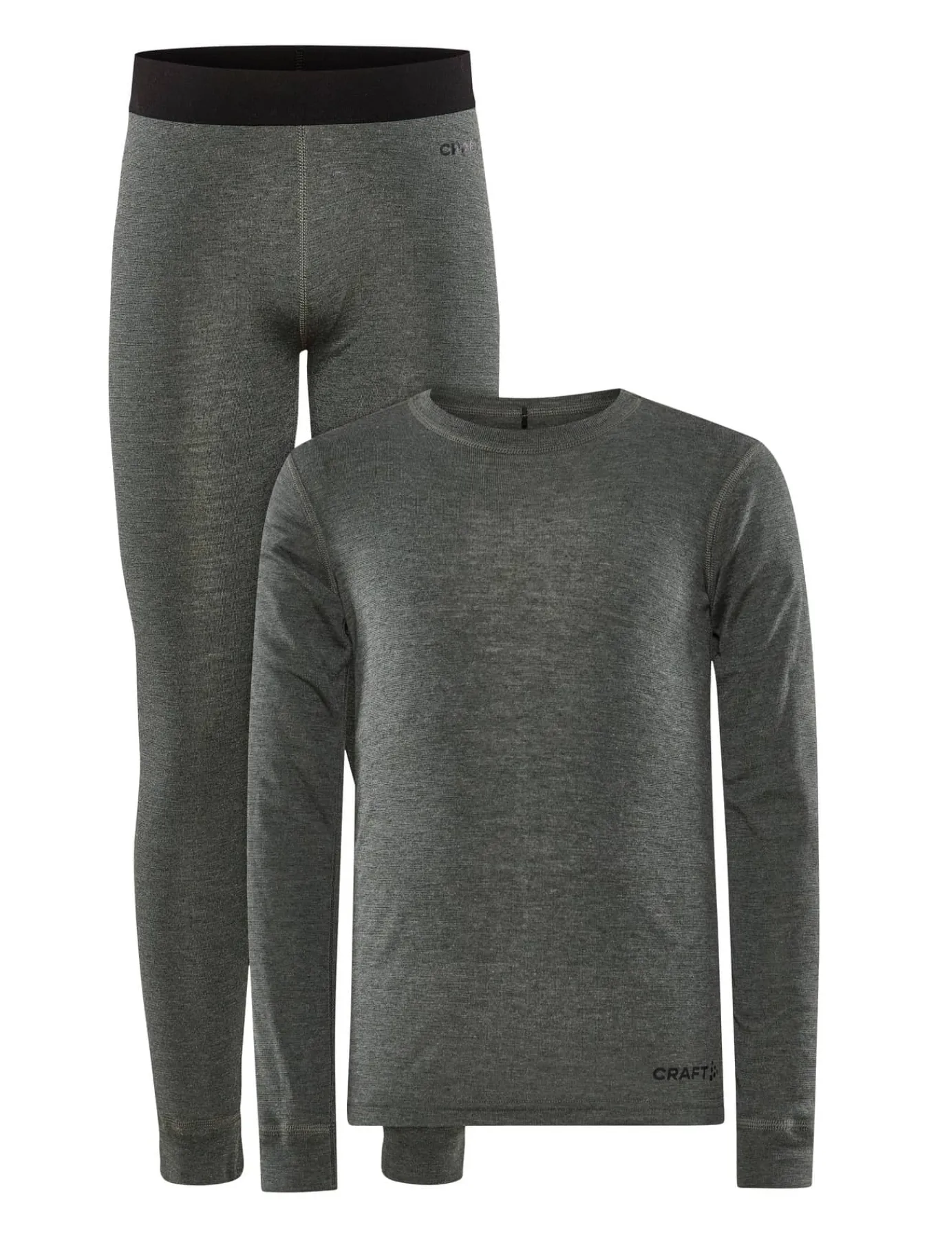 Craft Sportswear Underställsset|Ull^CORE Wool Merino Set Jr Juniper-Melange