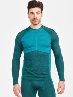 Craft Sportswear Underställ|Underställsset^CORE Wool Mix Set M Opal/Deep Lake