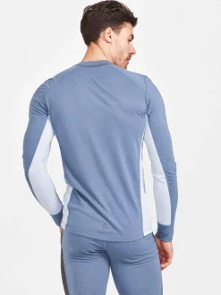 Craft Sportswear Underställ|Underställsset^CORE Wool Mix Set M Flow/Granite