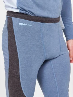 Craft Sportswear Underställ|Underställsset^CORE Wool Mix Set M Flow/Granite