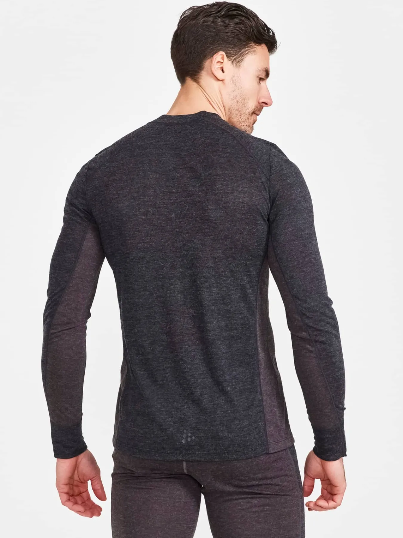 Craft Sportswear Underställ|Underställsset^CORE Wool Mix Set M Black-Slate