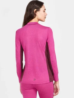 Craft Sportswear Underställ|Aktiva Underställ^CORE Wool Mix Set W Roxo/Punsch
