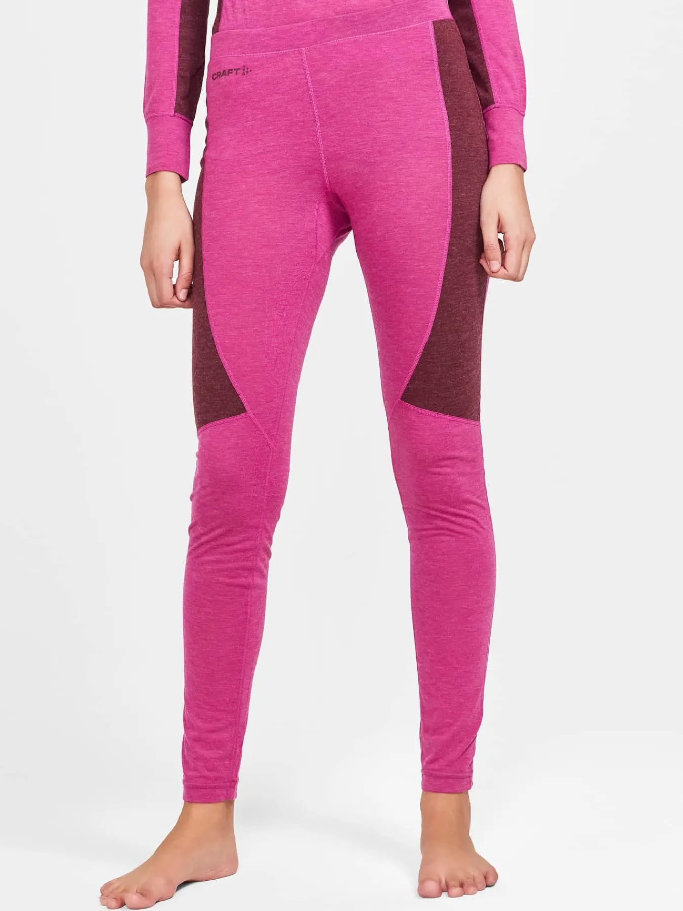 Craft Sportswear Underställ|Aktiva Underställ^CORE Wool Mix Set W Roxo/Punsch