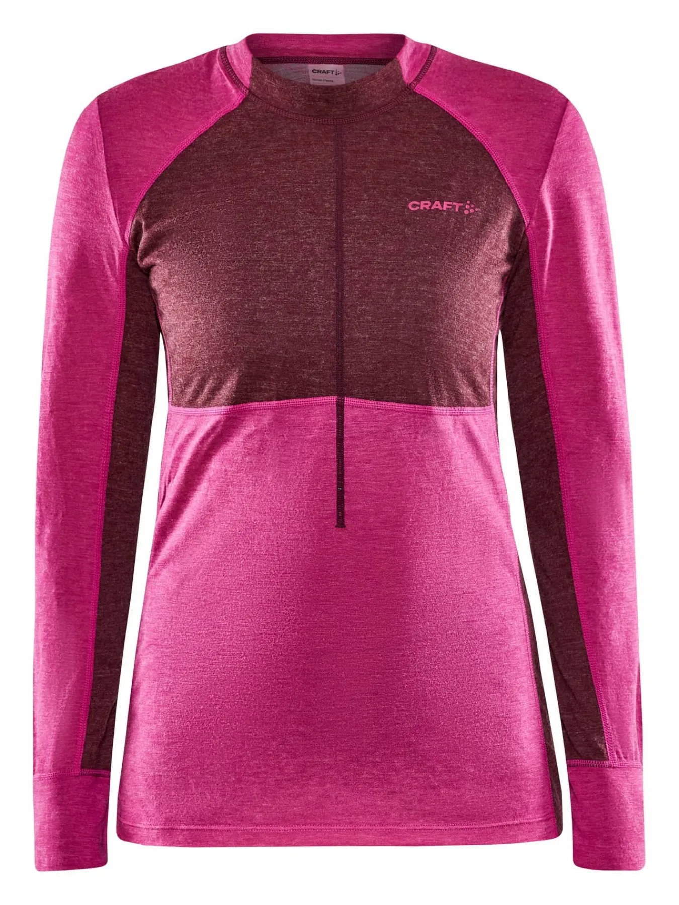 Craft Sportswear Underställ|Aktiva Underställ^CORE Wool Mix Set W Roxo/Punsch