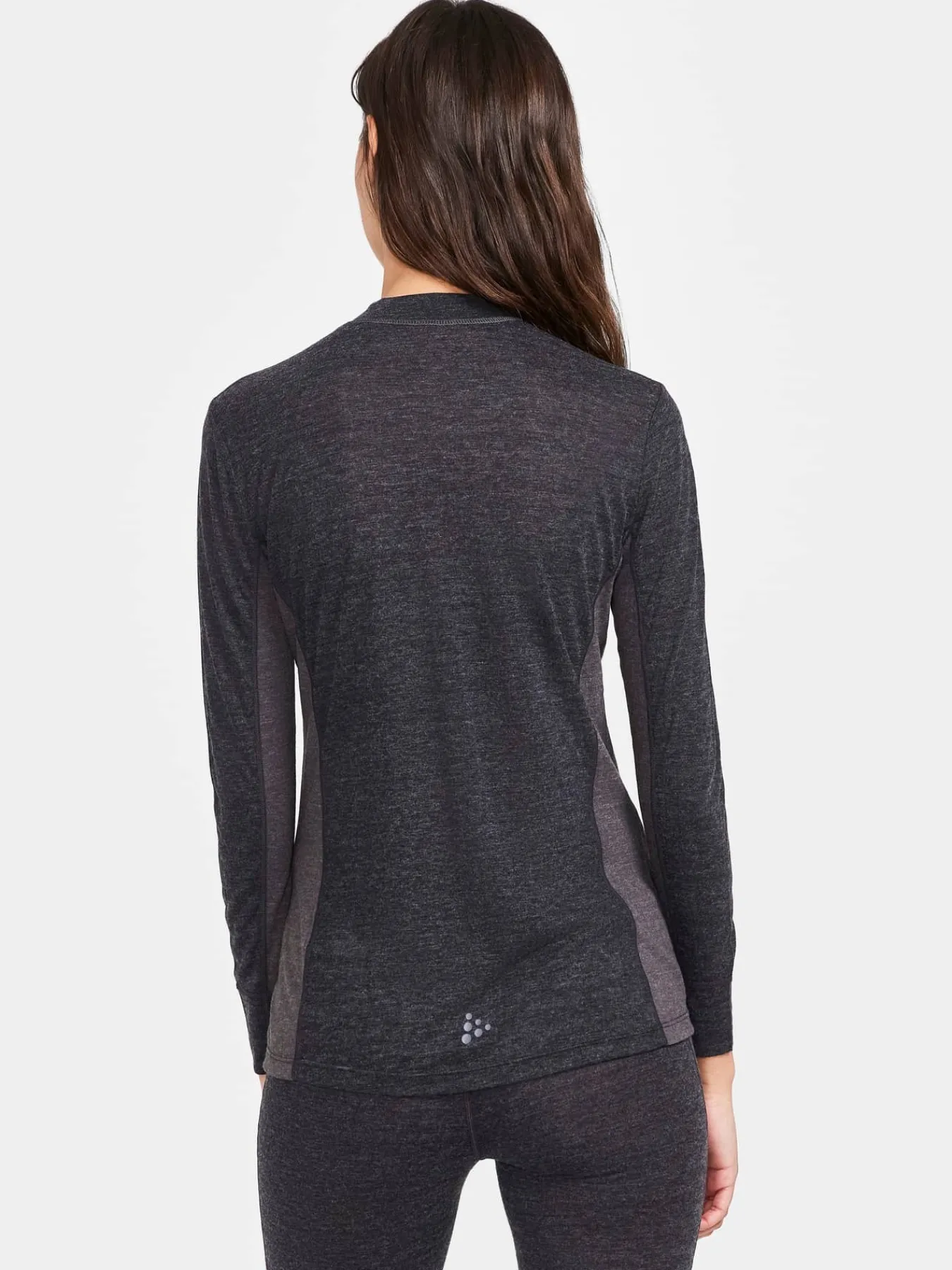 Craft Sportswear Underställ|Aktiva Underställ^CORE Wool Mix Set W Black-Granite