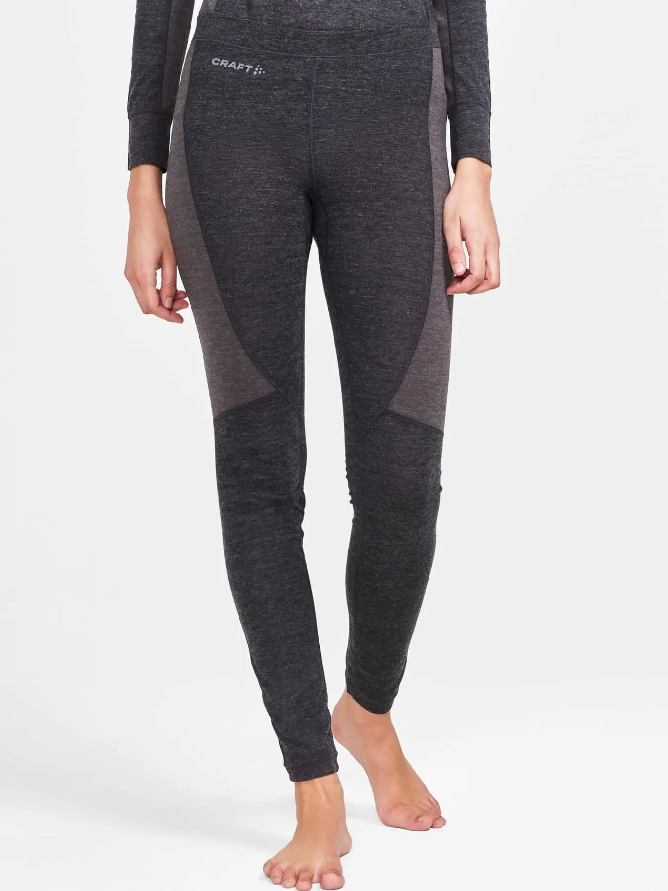 Craft Sportswear Underställ|Aktiva Underställ^CORE Wool Mix Set W Black-Granite